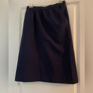 Navy Size 10 Pencil Skirt